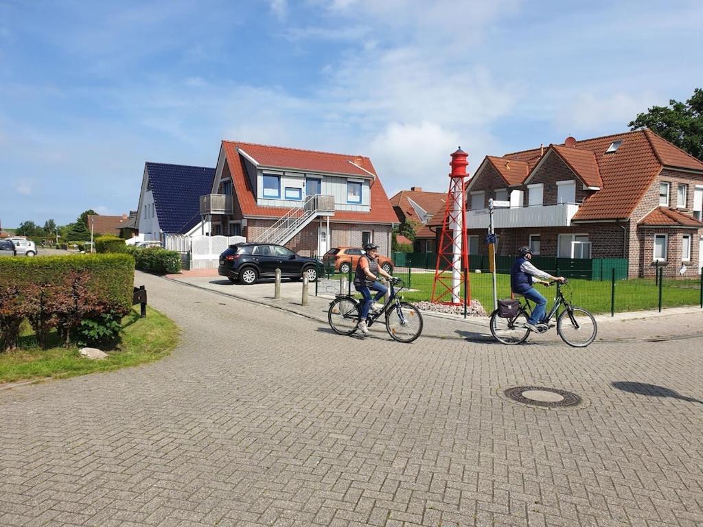 Ferienwohnung Leuchtturm Am Sandstrand Норден Екстер'єр фото